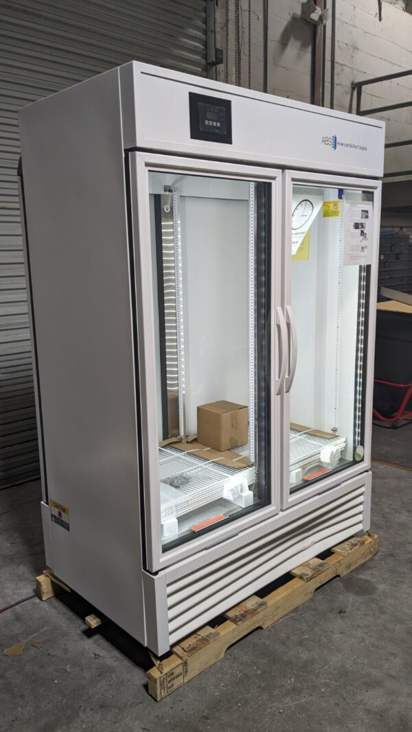 American Biotech Pass-Thru Laboratory Refrigerator 49 Cu. Ft. Capacity 115V