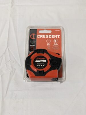 LUFKIN Tape Measure: 16' Long, 3/4" Width, Yellow Blade PQR1316N
