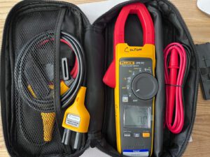 Fluke Clamp Meter: CAT III & CAT IV, 1.3386" Jaw, Clamp On Jaw FLUKE-376 FC
