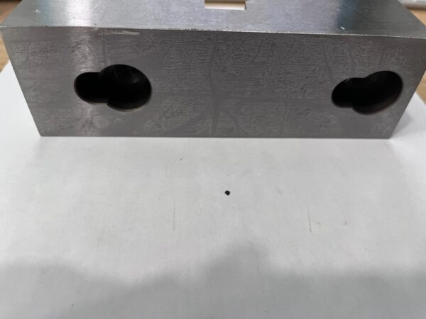 Kurt Vise Jaw: 5.9690" Wide, 1.8800" High, 1.8750" Thick, V-Groove AJ600-237