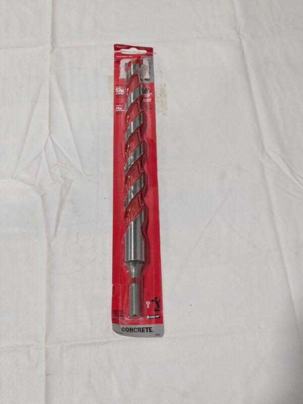 MILWAUKEE TOOL 12" OAL Rotary Hammer Drill Bit: 7/8 Drill Bit Size 48-20-9048