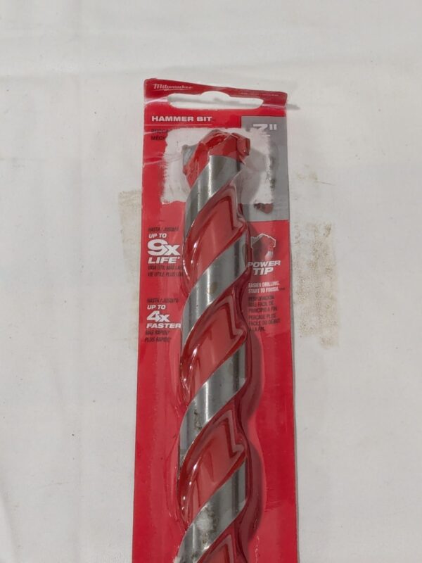 MILWAUKEE TOOL 12" OAL Rotary Hammer Drill Bit: 7/8 Drill Bit Size 48-20-9048