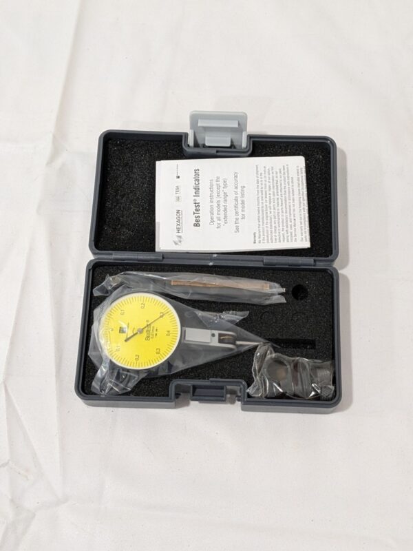 TESA Horizontal Dial Test Indicator: 0.80 mm Max 599-7031-13