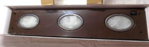 WAC 3-lens Under Cabinet Light Bar 19-1/2" 18W BA-X3-BZ
