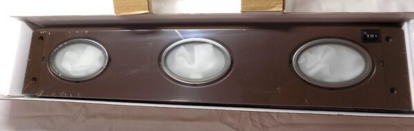 WAC 3-lens Under Cabinet Light Bar 19-1/2" 18W BA-X3-BZ