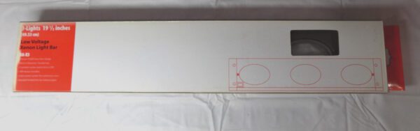 WAC 3-lens Under Cabinet Light Bar 19-1/2" 18W BA-X3-BZ