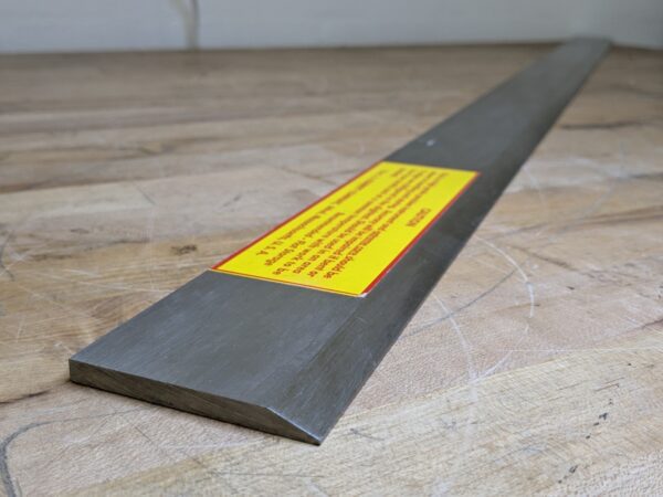Starrett Beveled Straight Edge 48" Length 2-13/32" Width 7/32" Thick 51459