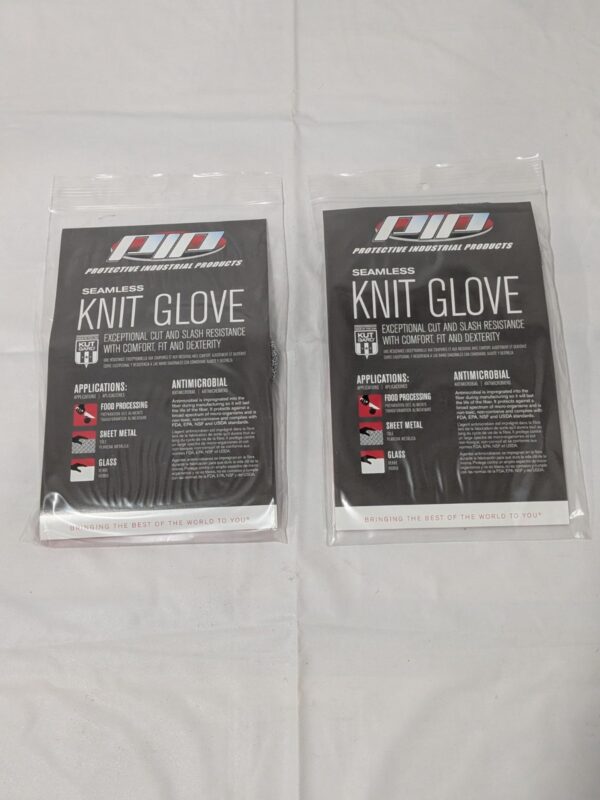 PIP Cut-Resistant Glove: Kut-Gard ANSI Cut A7 Sz M 2 Pack 22-760GM