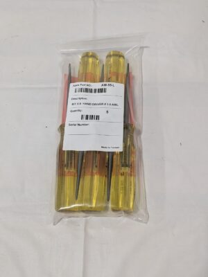 APEX Tool Steel Awl, 0.307" Shank Diameter, 4" Shank Length Pack of 5 AW-95-L