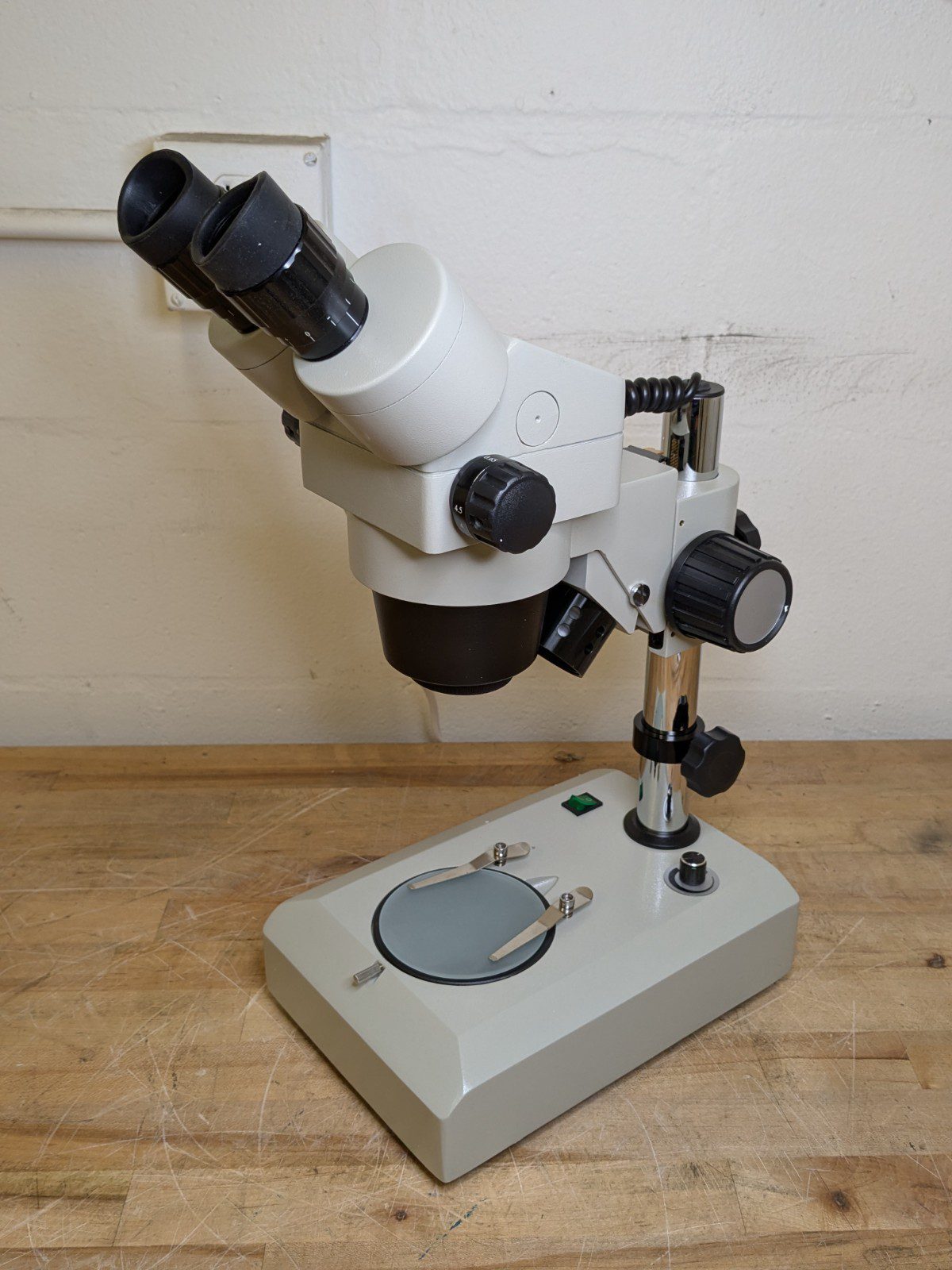 SPI Stereo Microscope 6.5x - 45x Mag. Binocular Lens 12-504-7 Parts / Repair