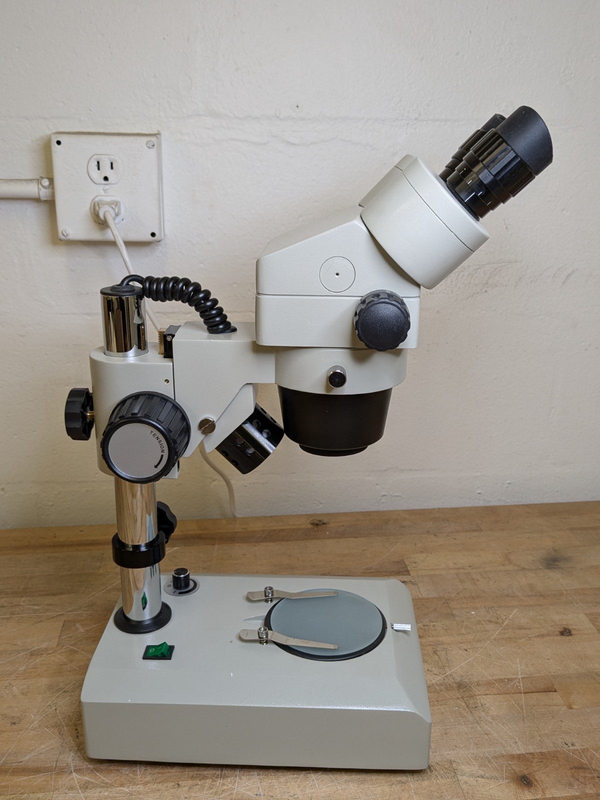 SPI Stereo Microscope 6.5x - 45x Mag. Binocular Lens 12-504-7 Parts / Repair