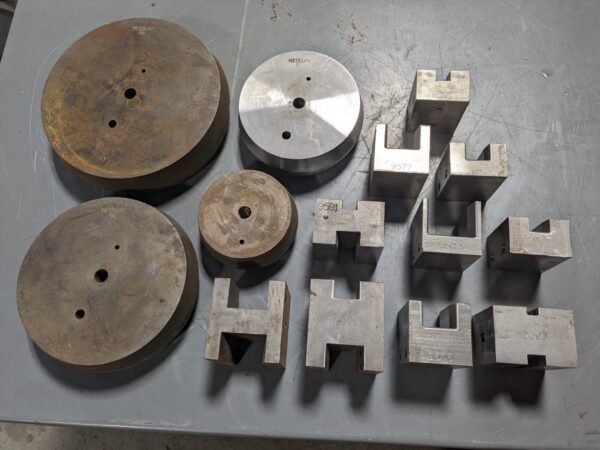 Metal Pro 14-Piece Die Set for MP9500 Bender 5/8" - 2" Square Tube Capacity