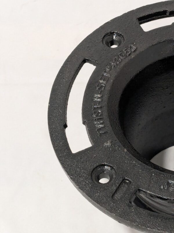 Oatey Twist-N-Set 4 in. Cast Iron Toilet Flange 436532