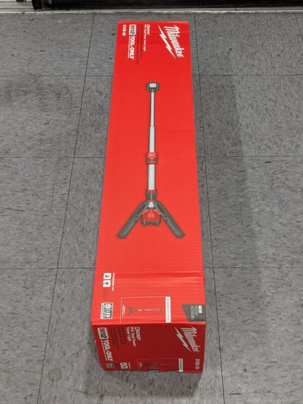 Milwaukee M12 12V 1,400-Lumen Dual Power Tower Light 2132-20 Bare Tool