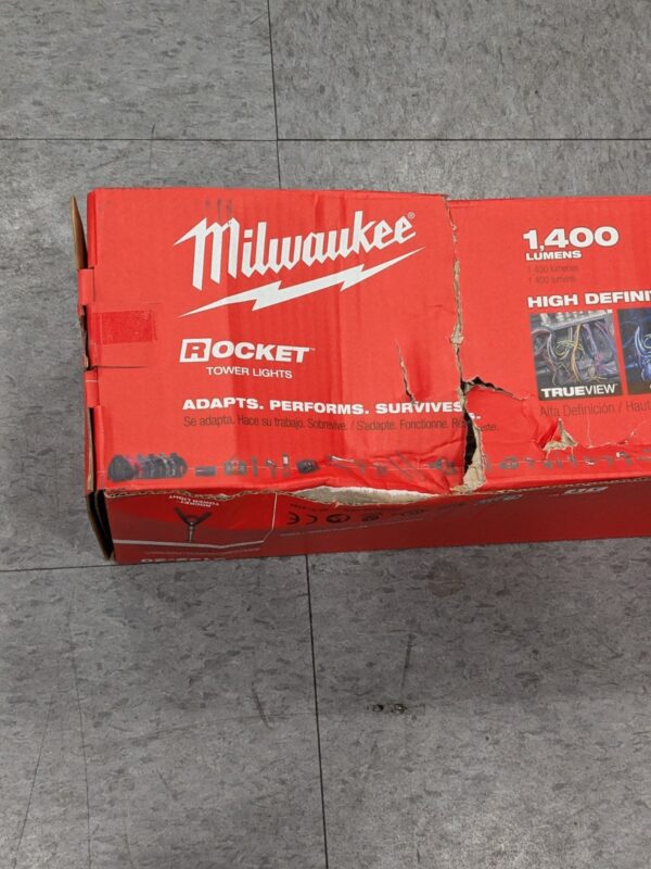Milwaukee M12 12V 1,400-Lumen Dual Power Tower Light 2132-20 Bare Tool