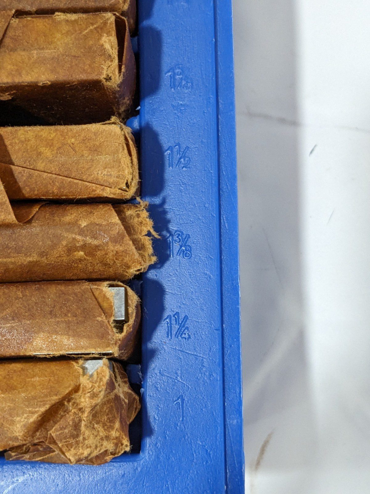 KURT 12 Piece Parallel Set 1 Inch High, Sold as 6 Pair 8PS9 MISSING 3 PAIRS