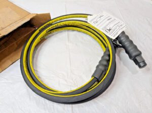 Enerpac Hydraulic Pump Hose Rubber 1/4" ID X 10Ft OAL 10000 Max psi HC9210