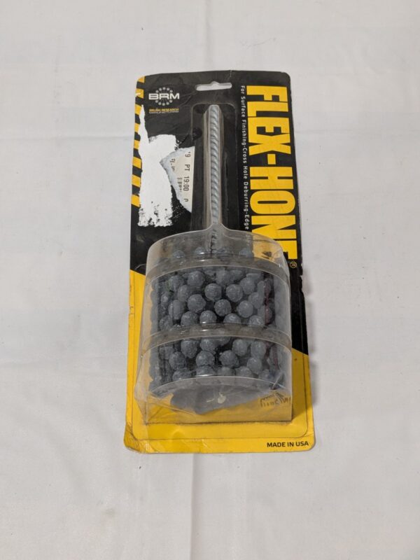 BRM Flexible Cylinder Hone: 3" Max Bore Dia, 320 Grit, Silicon Carbide BC30032