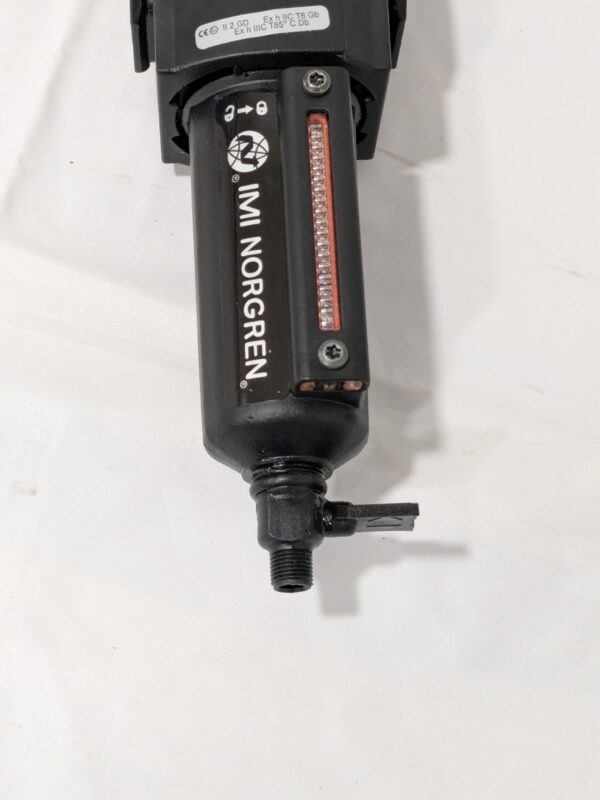 NORGREN FRL Combination Unit: 3/8 NPT, Intermediate B73G-3AK-QD1-RMG