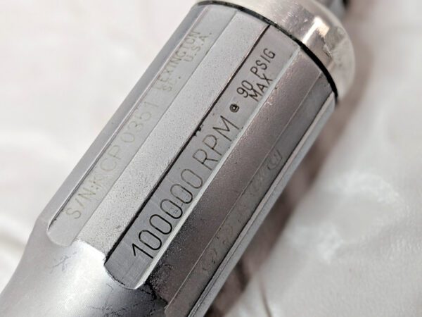 Dotco Cleco Precision Grinder 1/8'' Collet 1/8" Inlet 100000 RPM 10R9000-08