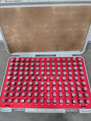 Vermont Gage Class ZZ Plug Gage Set: 0.501 to 0.625" Range, 125 Pc 101200600