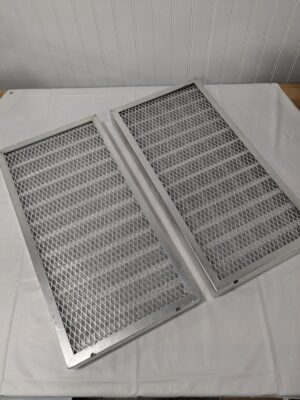 Koch Filter Pleated Air Filter: Permanent, MERV 7 2 Pack 618-100-200