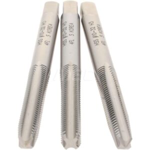 Hertel Tap Set: #10-32 UNF, 4 Flute, High Speed Steel, Bright Finish K008918AS