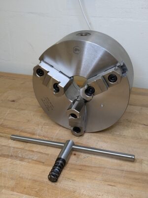 Bison Lathe Chuck 3-Jaw Self Centering 10" Diameter D1-8 Mount 7-803-1038