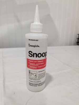 Swagelok Leak Detector, 8 FL Oz, 27 To 200º F, . MS-SNOOP-8Oz