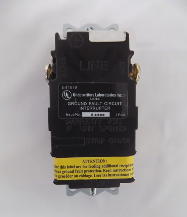 Lutron SCR-15-GFCI-SI Satin Colors 15A GFCI Electrical Socket Receptacle