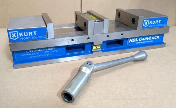 Kurt Double-Station Machine Vise 6" Jaw Width 4" Jaw Opening *Lightly Used*