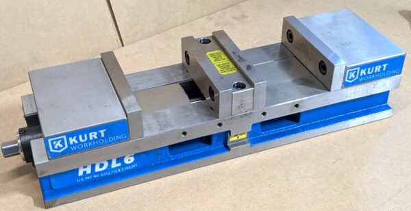 Kurt Double-Station Machine Vise 6" Jaw Width 4" Jaw Opening *Lightly Used*
