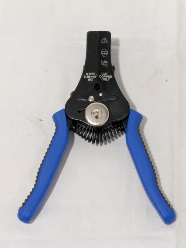 Klein Tools Wire Stripper: 8 AWG Max Capacity 11063W