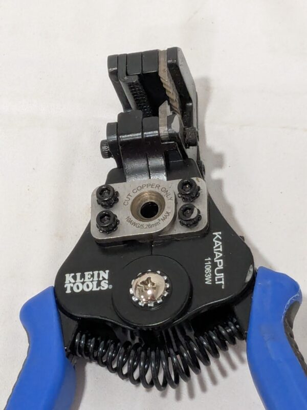 Klein Tools Wire Stripper: 8 AWG Max Capacity 11063W