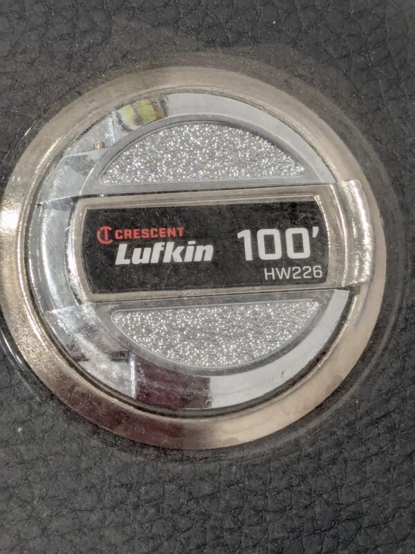 Lufkin Tape Measure: 100' Long, 3/8" Width, Yellow Blade HW226