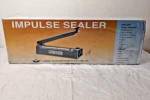 AIE Table Top Thermal Impulse Sealer 16" Max Seal 6 mil Thick AIE-400P