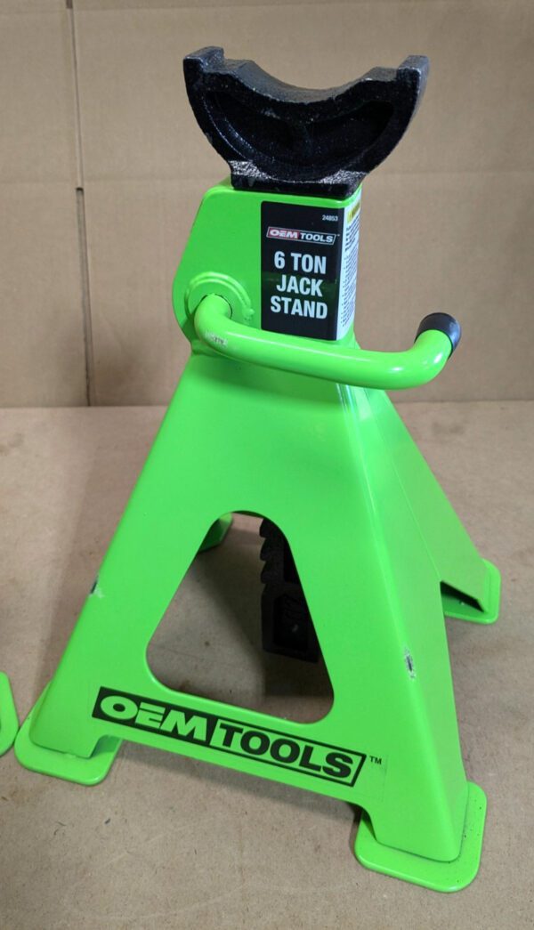 OEM Tools Jack Stand Set 12,000 Lb Capacity 15-3/4" to 24-3/8" High 24853