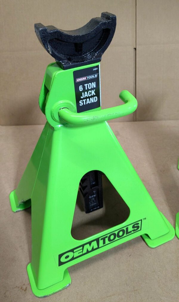 OEM Tools Jack Stand Set 12,000 Lb Capacity 15-3/4" to 24-3/8" High 24853