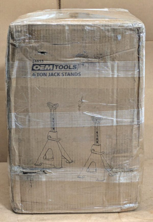 OEM Tools Jack Stand Set 12,000 Lb Capacity 15-3/4" to 24-3/8" High 24853