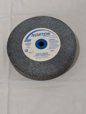 Norton Bench & Pedestal Grinding Wheel 6" Dia, 1" Thick, 1" Hole Dia 07660788260