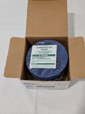 Norton Fiber Disc: 4-1/2" Disc Dia, 5/8-11 Hole, 36 Grit Box of 10 66261129719