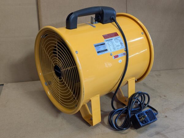 Pro Source Portable Utility Air Blower 12" Fan 2-Speed 120v 3.8 Amp