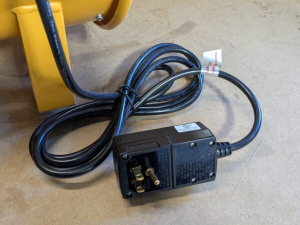Pro Source Portable Utility Air Blower 12" Fan 2-Speed 120v 3.8 Amp