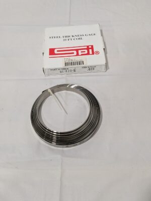 SPI Feeler Stock Roll: 0.01" Thick, 1/2" Wide, 25' Long 91-427-5