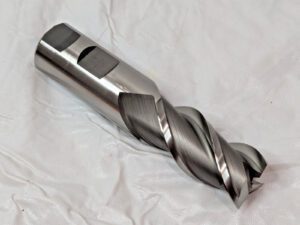 Hertel Square End Mill HSS 1" Dia X 2" LOC X 4-1/2" OAL 3FL 02478279