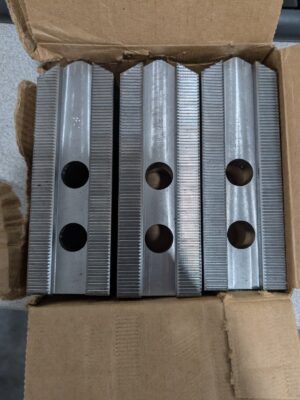 Abbott Soft Lathe Chuck Jaw: 1-1/2" OAW, 2" OAH, 4-1/2" OAL Box of 3 KTT10S