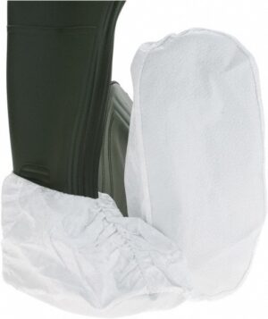 Dupont Shoe Cover: Non Chemical-Resistant, Sz M Box of 300 IC461SWHMD03000B