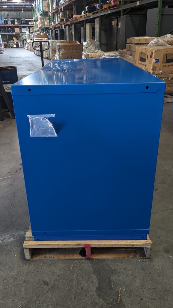 Vidmar Modular Storage Cabinet 6 Drawer 60 x 27 x 37 Steel Blue Parts / Repair