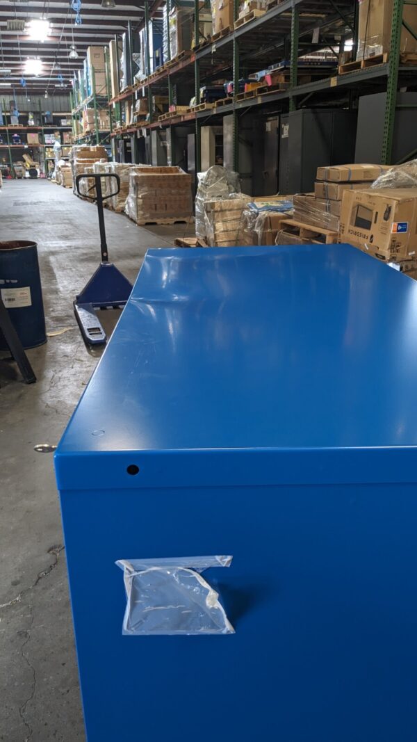 Vidmar Modular Storage Cabinet 6 Drawer 60 x 27 x 37 Steel Blue Parts / Repair