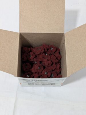 Standard Abrasives 1 x 3/8" Very Fine 2 Ply Cross Buff Box of 50 7000046829